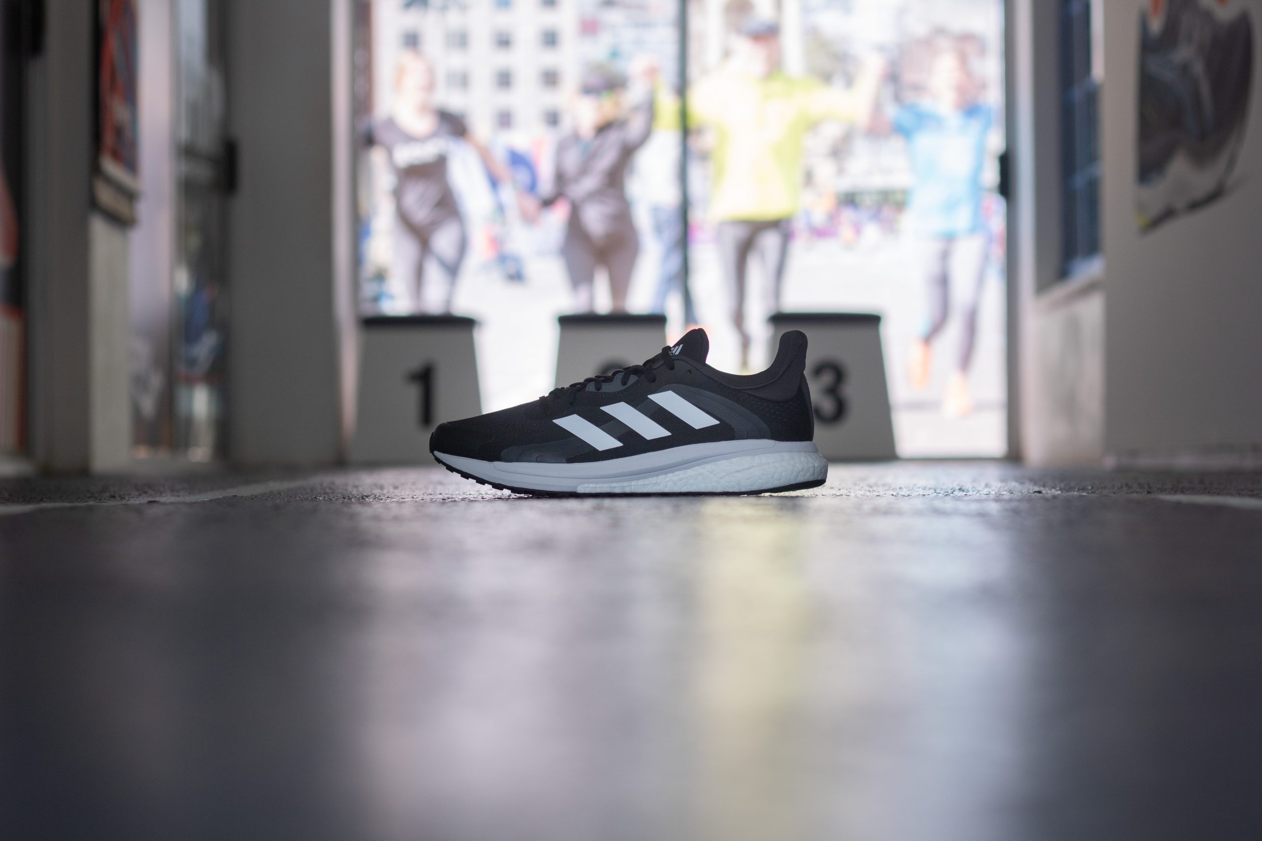 Adidas Solar Glide ST 4 Mens Black - Run-A-Way Sport